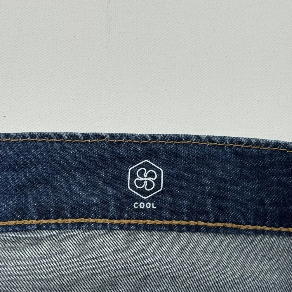 Levi's 502 Straight Leg Jeans Mens 34x32 Blue Denim‎ NWT Reclaimed Sustainable